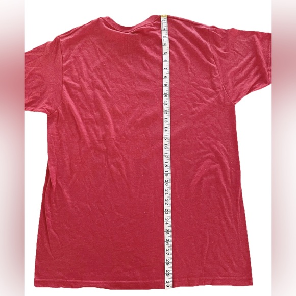 Well Worn Los Angeles #1 Dad Red Heather T-Shirt Men’s Size Large L - Picture 5 of 5